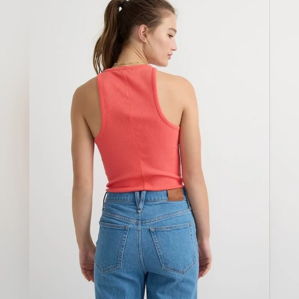 NWT J. Crew New favorite tank top in vintage rib, size small - Picture 2 of 8